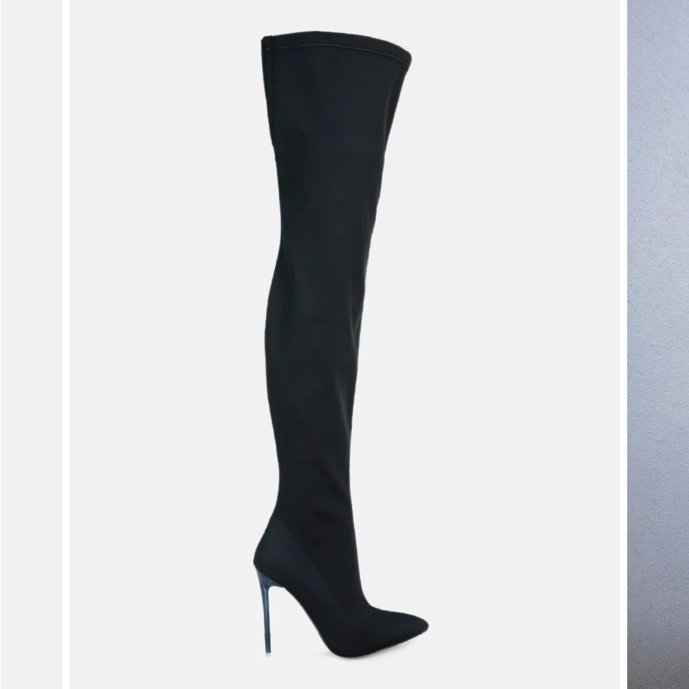 No Calm Superstretch Stiletto Long Boot